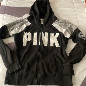 PINK zip-up hoodie